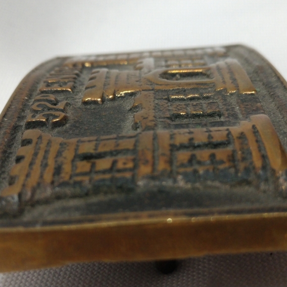 Vintage Army Belt Buckle 52D ENGR 52ND Engineer Battalion BEB Corps Rare - Picture 5 of 7